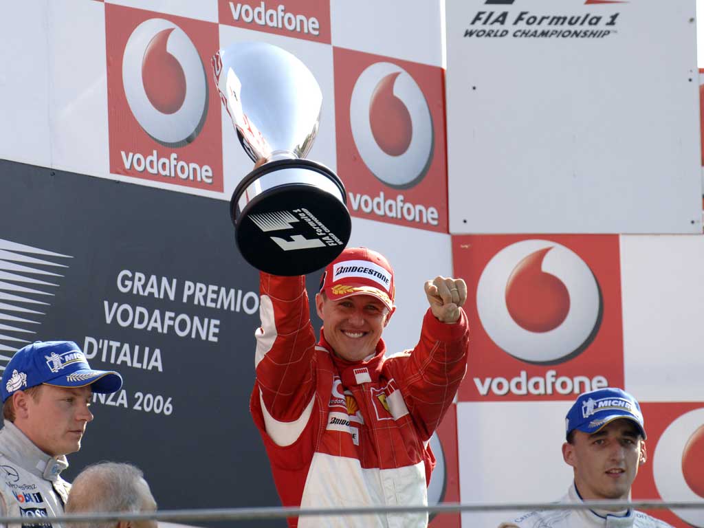 Schumacher gagne à Monza