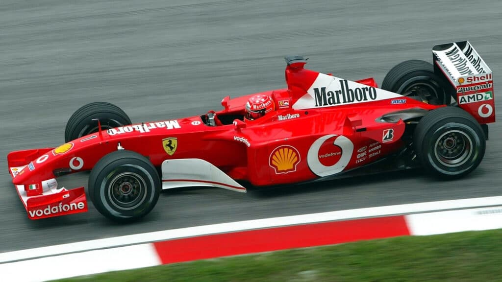 Michael Schumacher avec Ferrari (Formule 1 2001)