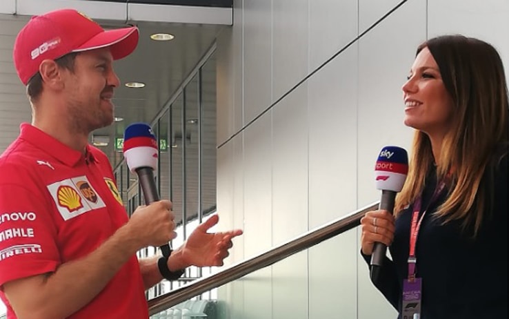 Sebastian Vettel et Federica Masolin