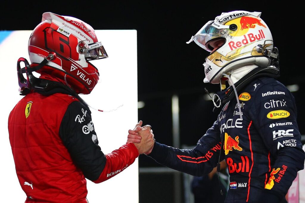 Leclerc et Verstappen