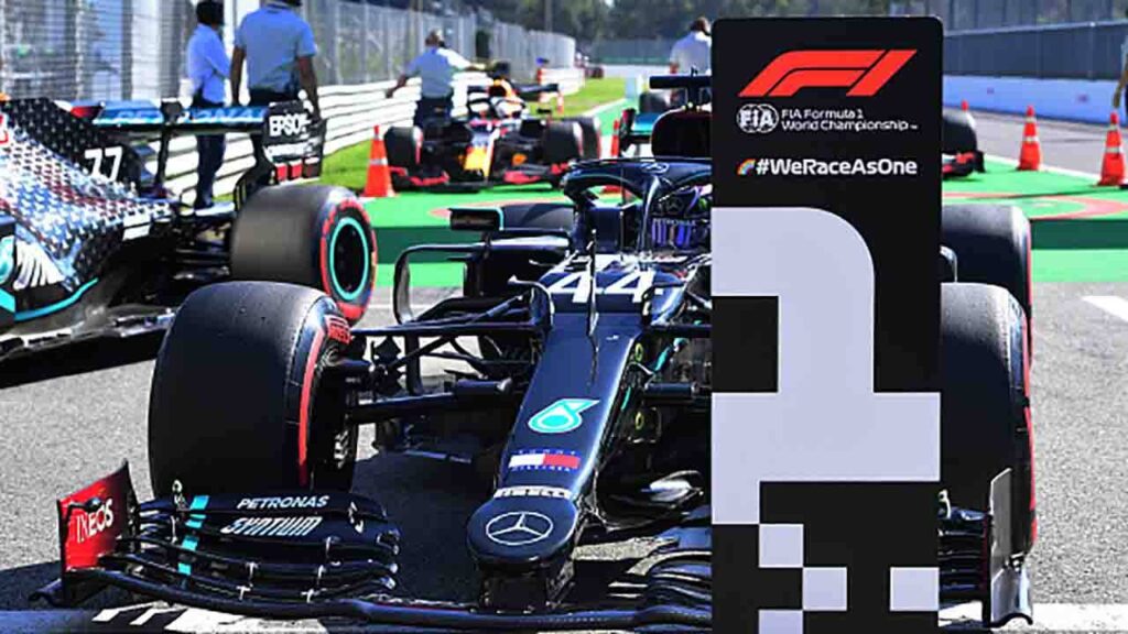 Lewis Hamilton, pole position Monza 2020