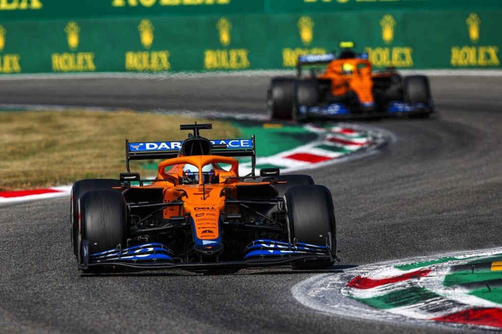 McLaren one-two Monza 2021