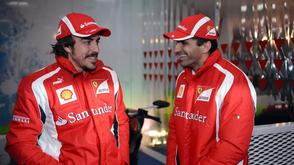 Fernando Alonso et Marc Gené