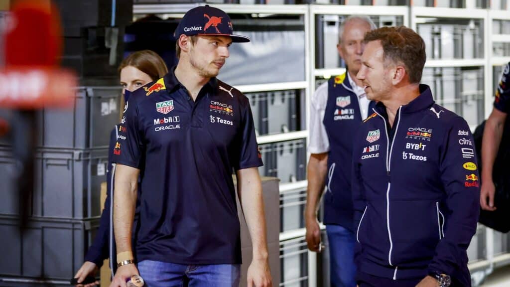 Verstappen et Horner, Red Bull