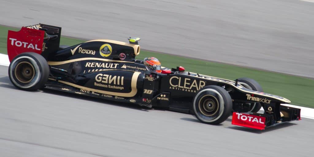 Romain Grosjean chez Lotus 