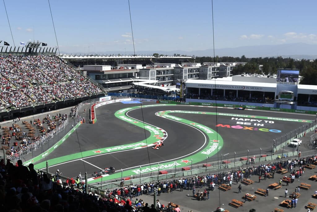 Circuit Hermanos Rodriguez (Mexique), Formule 1