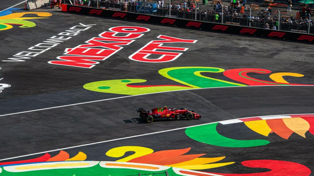Ferrari, circuit Hermanos Rodriguez (Mexique)